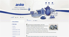 Desktop Screenshot of anko-pottery.com.pl